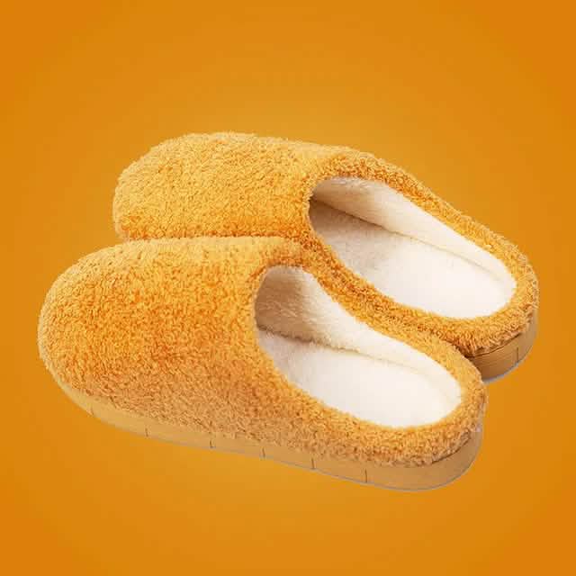 Fuzzy House Slippers Memory Foam Slippers Slip - A-1 Thread Vault