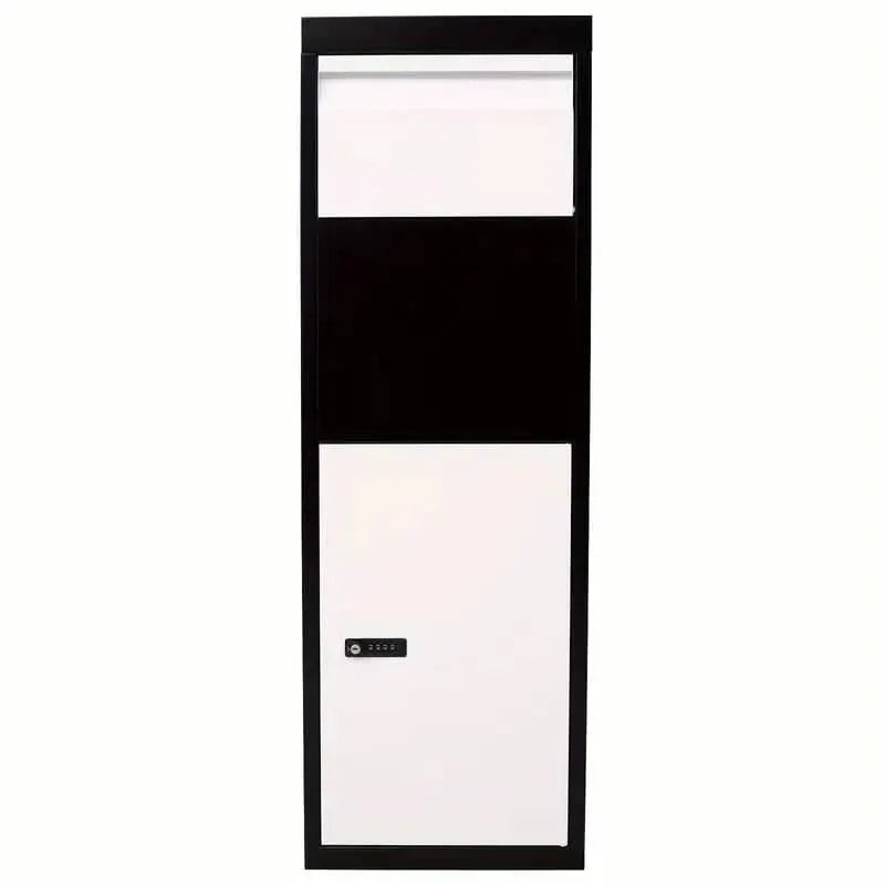 Galvanized Steel Parcel Mailbox w/Code Lock & Mounting Hardware - A-1 Thread Vault