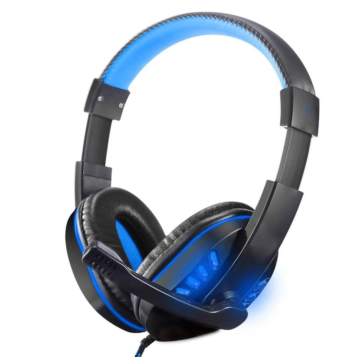 Gaming Headsets Stereo Noise Isolation Over Ear Headphone with LED Light - A-1 Thread Vault