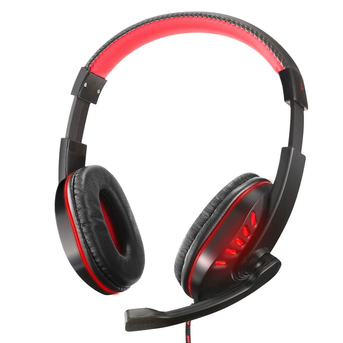 Gaming Headsets Stereo Noise Isolation Over Ear Headphone with LED Light - A-1 Thread Vault