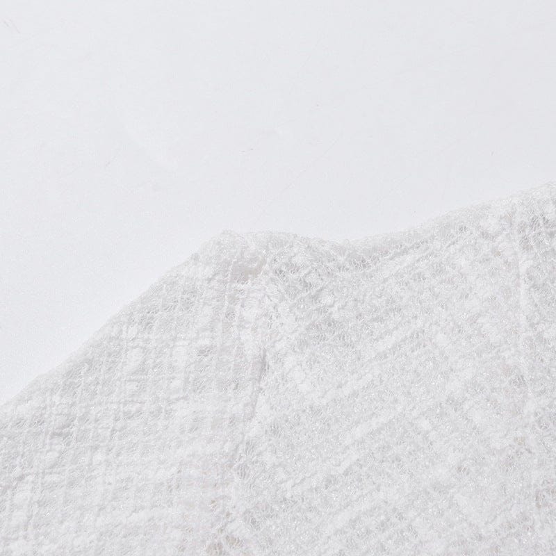 Geometric Lace Mock Neck Maxi Dress (MS397) - A-1 Thread Vault