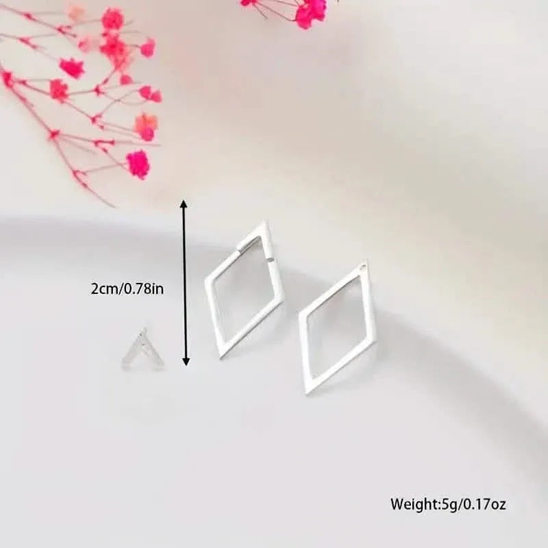 Geometric Stud Earrings - A-1 Thread Vault