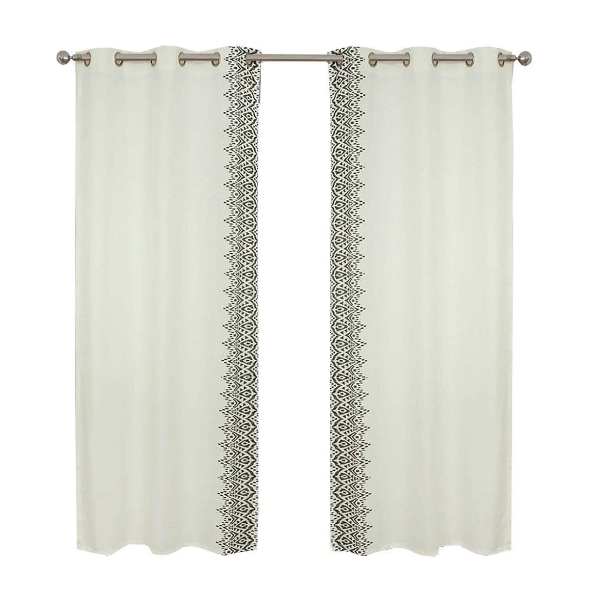 2-Piece Set: Global Capetown Printed Window Panel Pair - A-1 Thread Vault