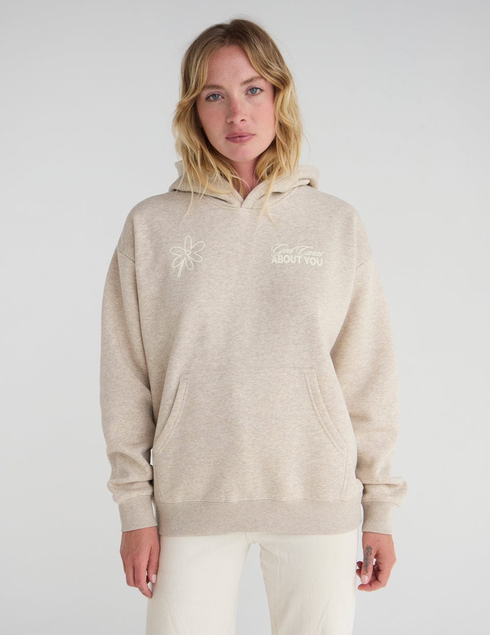 God Cares About You Unisex Hoodie - A-1 Thread Vault