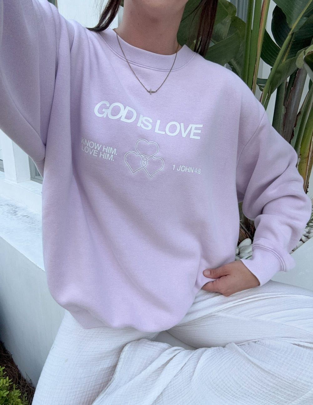 God Is Love Unisex Crewneck - A-1 Thread Vault