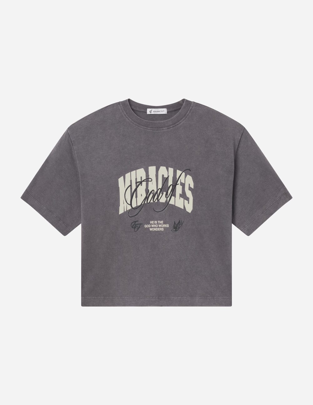 God of Miracles Cropped Women's Tee - A-1 Thread Vault
