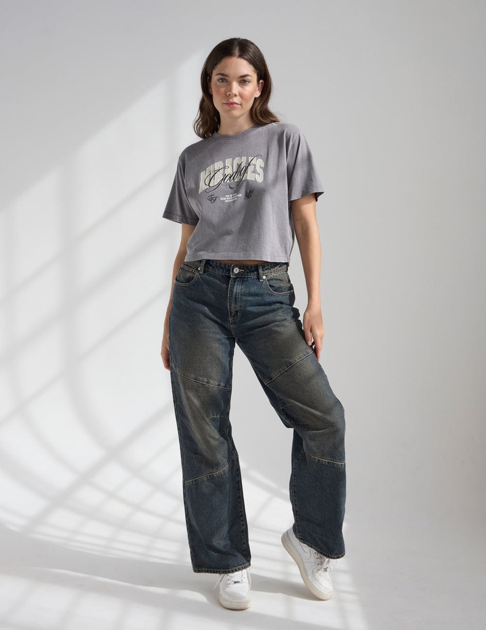 God of Miracles Cropped Women's Tee - A-1 Thread Vault