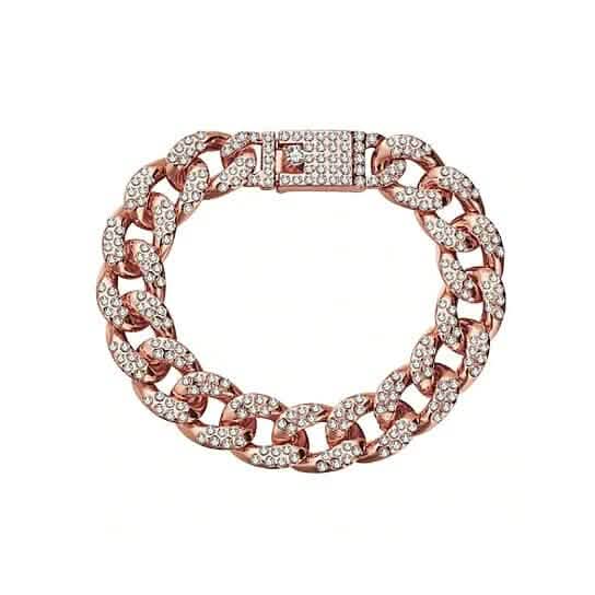 Gold Filled High Polish Finish Men's Bracelet Hip Hop Miami Cuban Link - A-1 Thread Vault