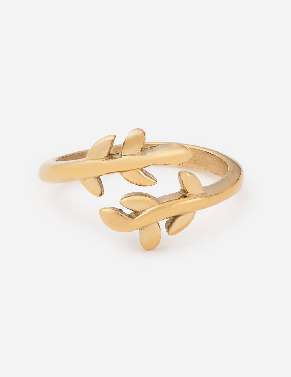 Gold Olive Branch Ring - A-1 Thread Vault