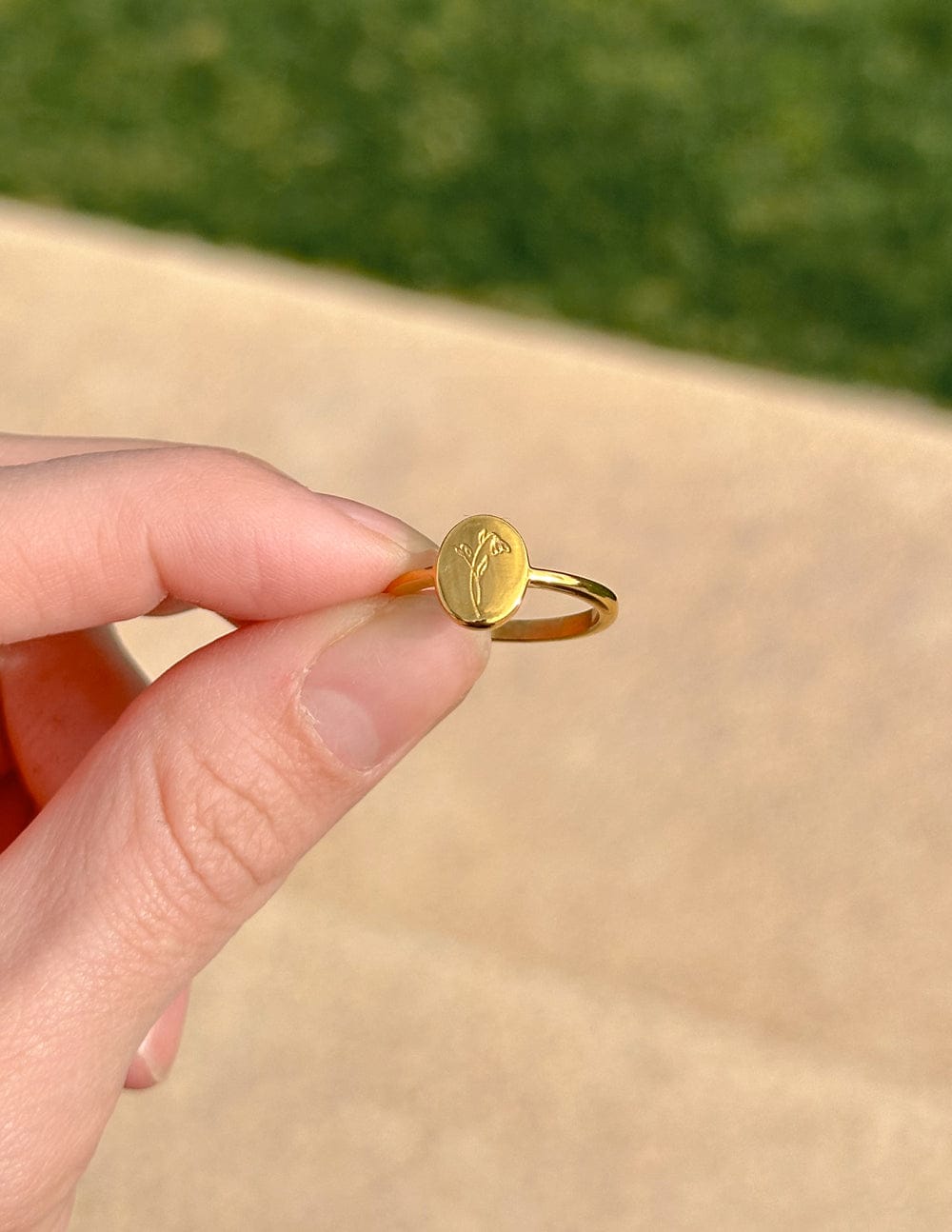 Gold Wildflower Ring - A-1 Thread Vault