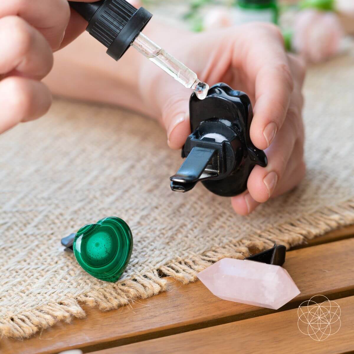 Safe Travels - Aromatherapy Crystal Car Kit - A-1 Thread Vault