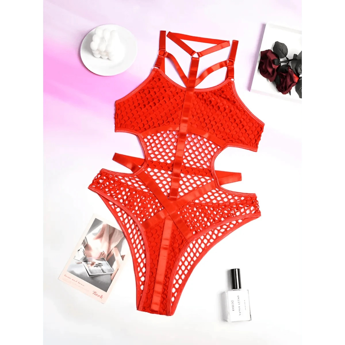 Gothic Fishnet Bodysuits - A-1 Thread Vault (11)