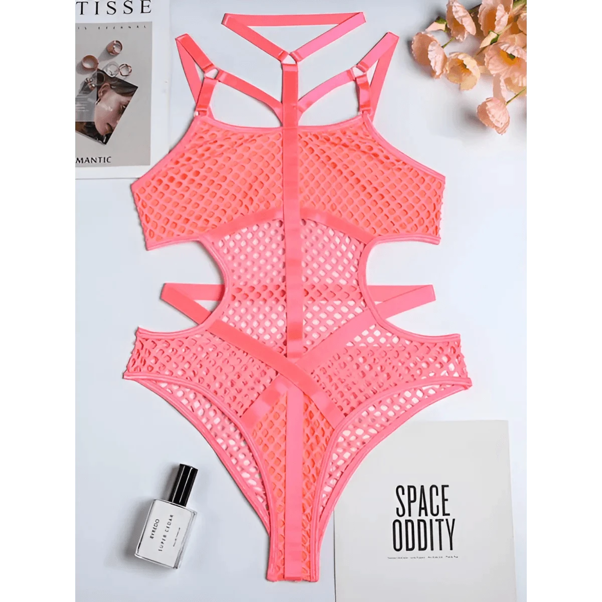 Gothic Fishnet Bodysuits - A-1 Thread Vault (13)
