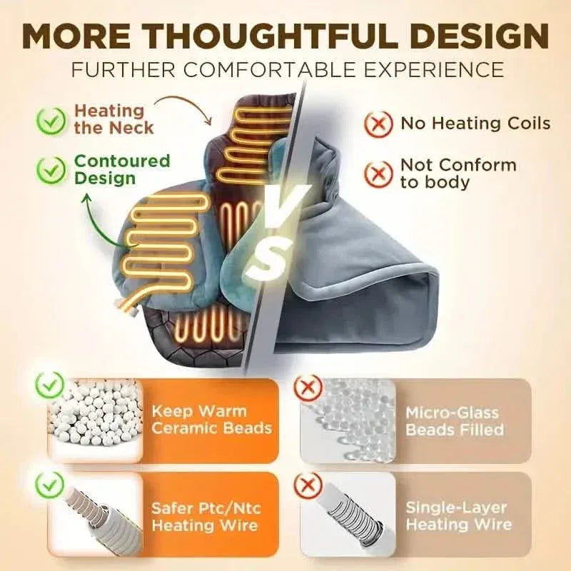 Graphene Heating Pad With 3 Times The Depth Of Warmth Shawl - A-1 Thread Vault