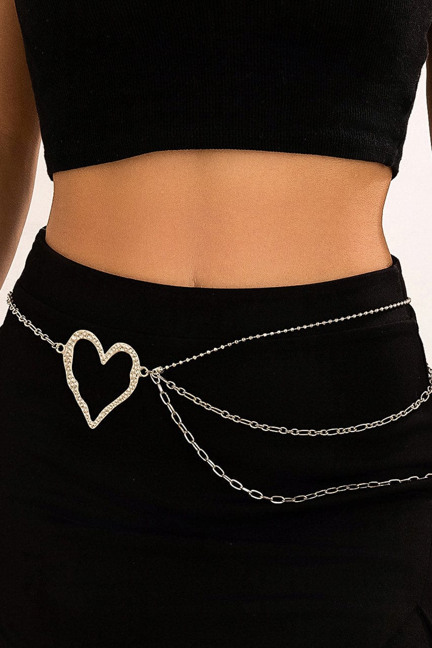 Heart O-Ring Belly Chain - A-1 Thread Vault