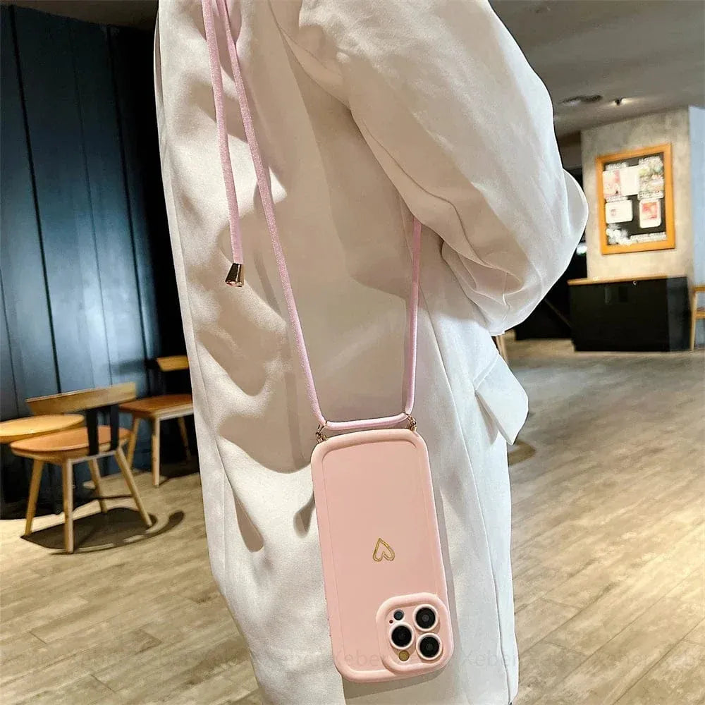 HeartLink Crossbody iPhone Case - A-1 Thread Vault