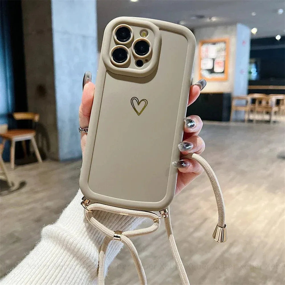 HeartLink Crossbody iPhone Case - A-1 Thread Vault