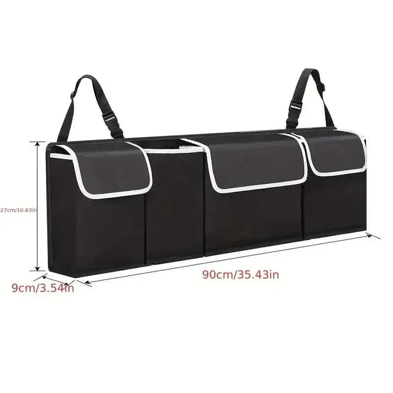 High Capacity Car Boot Back Seat Trunk Storage Bag - A-1 Thread Vault