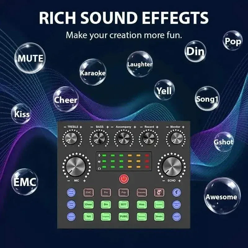 High-end Professional Podcast Equipment Kit and BM800 Condenser Microphone - A-1 Thread Vault