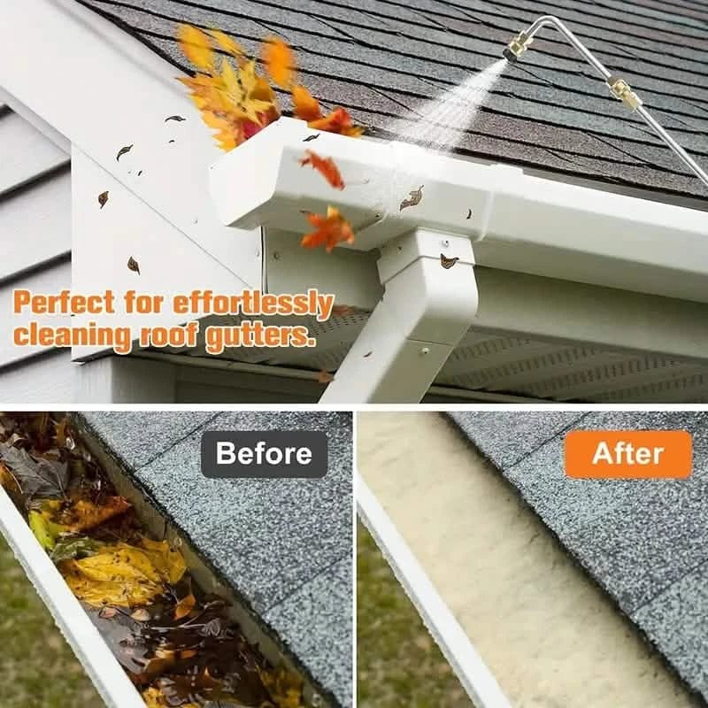 High Pressure Washer Extension Wand, 1/4" Quick Connect Power Washer Lance With 6 Nozzle Tips - A-1 Thread Vault