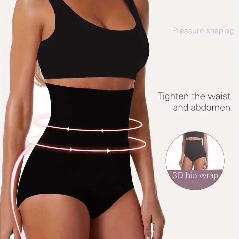 High Waist Tummy Control Shaping Panties - A-1 Thread Vault