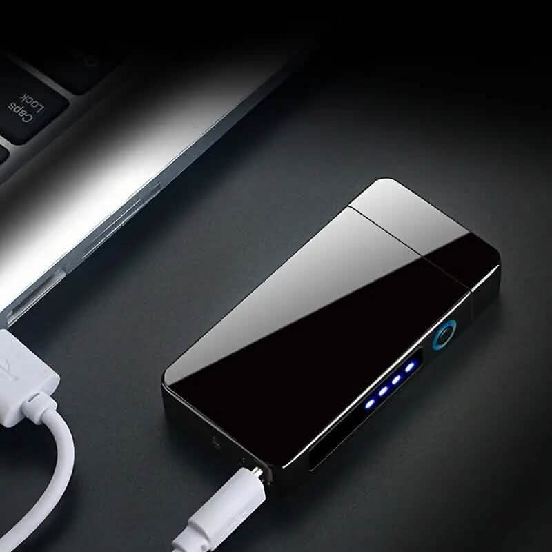 Hot Electric Windproof Metal Lighter - A-1 Thread Vault