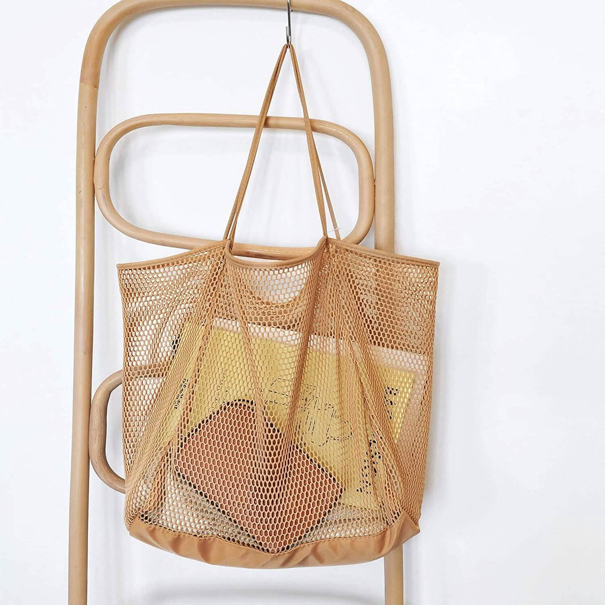 HOXIS Mesh Beach Tote Women's Shoulder Bag - A-1 Thread Vault