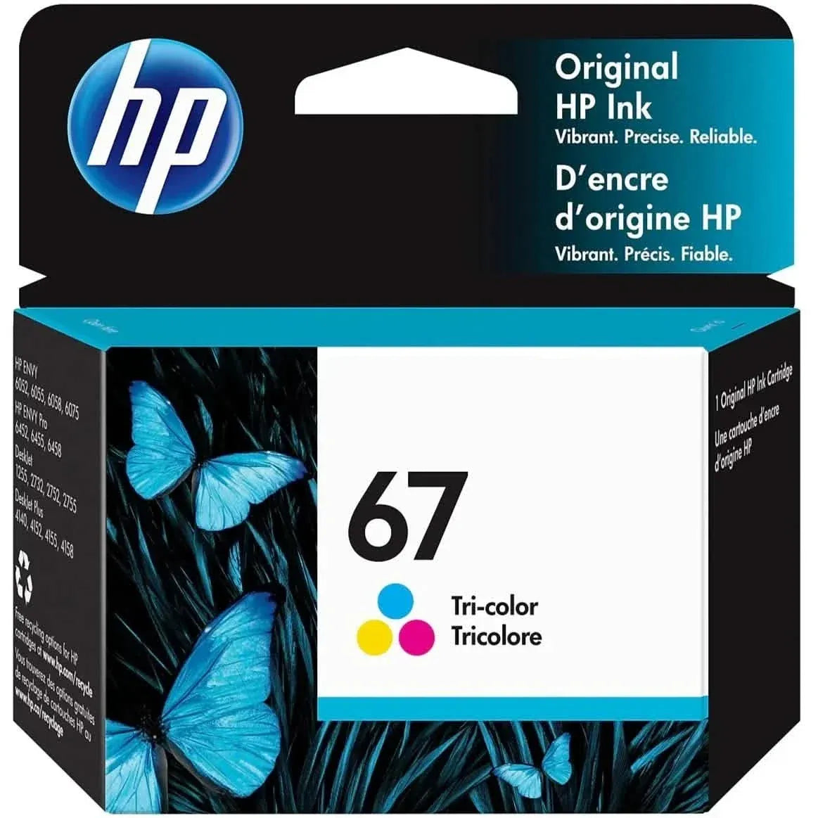HP 67 Original Ink Cartridge 3YM55AN 3YM56AN - A-1 Thread Vault