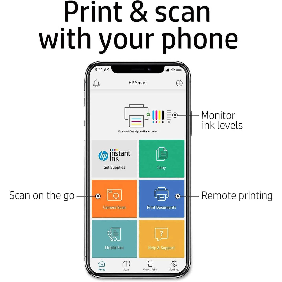 HP DeskJet 3755 Compact All-in-One Wireless Printer (Refurbished) - A-1 Thread Vault