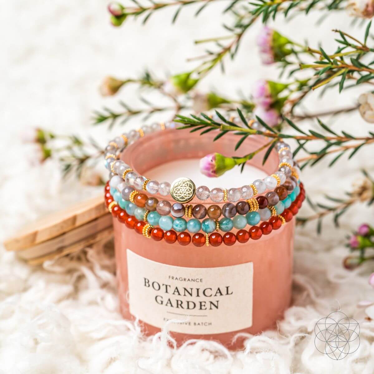 I Am Healthy: Mind, Body & Spirit Bracelet Pack of 4 - A-1 Thread Vault