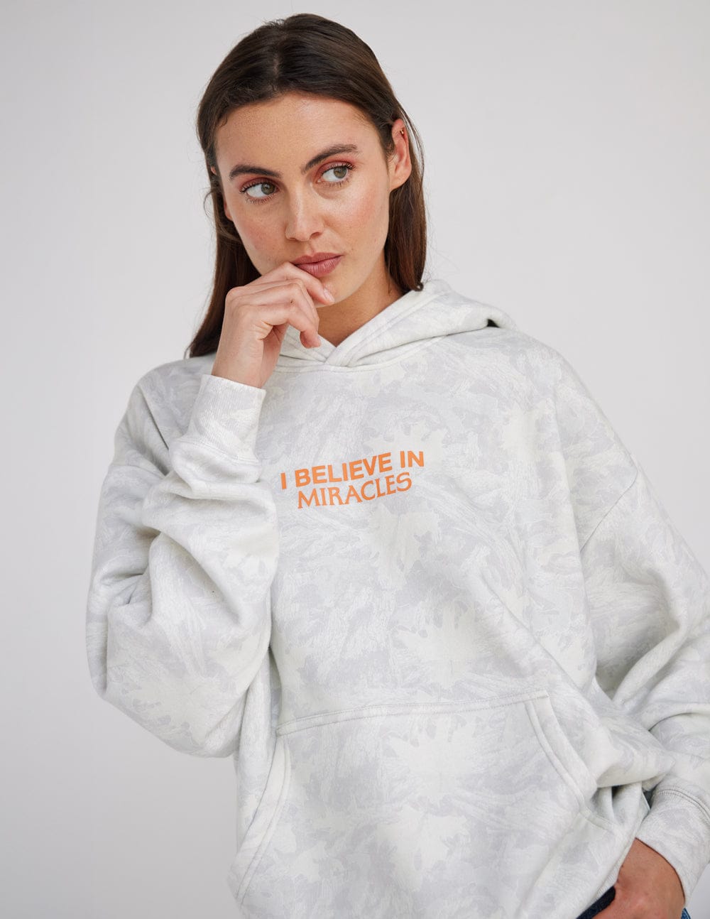 I Believe in Miracles Camo Unisex Hoodie - A-1 Thread Vault