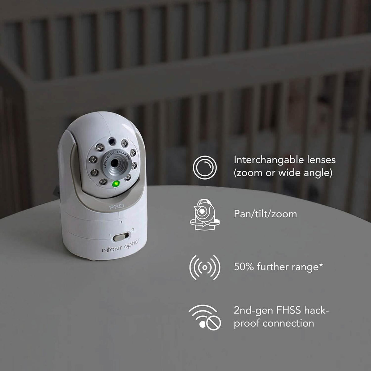 Infant Optics DXR-8 PRO Baby Monitor With 5" Screen HD 720p (Refurbished) - A-1 Thread Vault