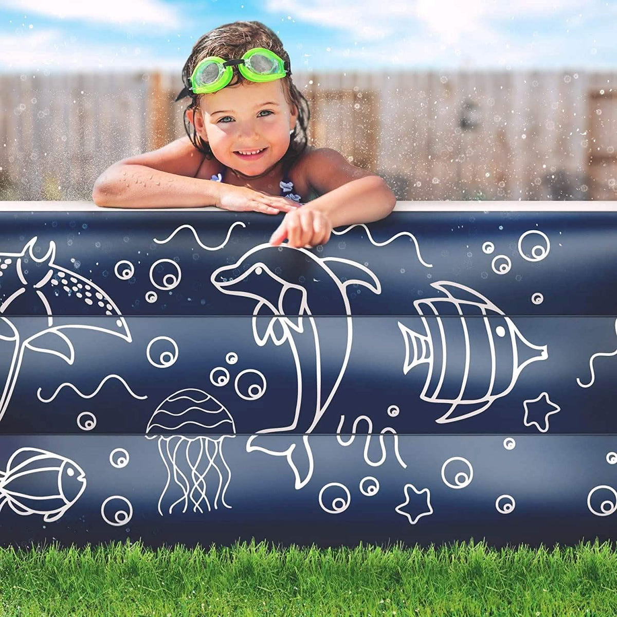 Inflatable Pool XL Above Ground Swimming Pool - A-1 Thread Vault