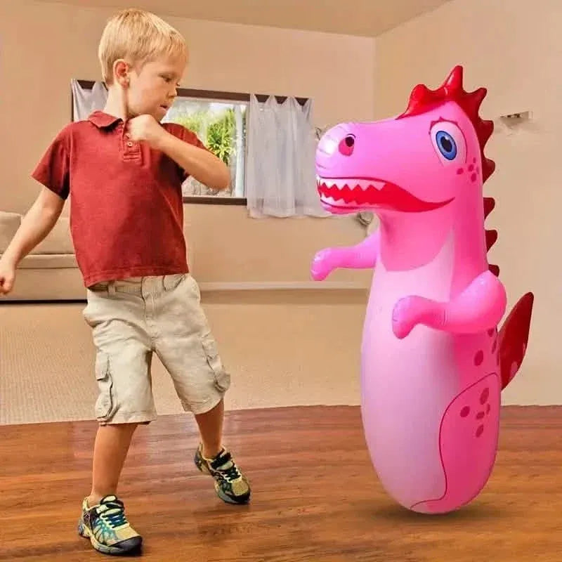 Inflatable T-Rex Punching Bag with Rebound Action - A-1 Thread Vault