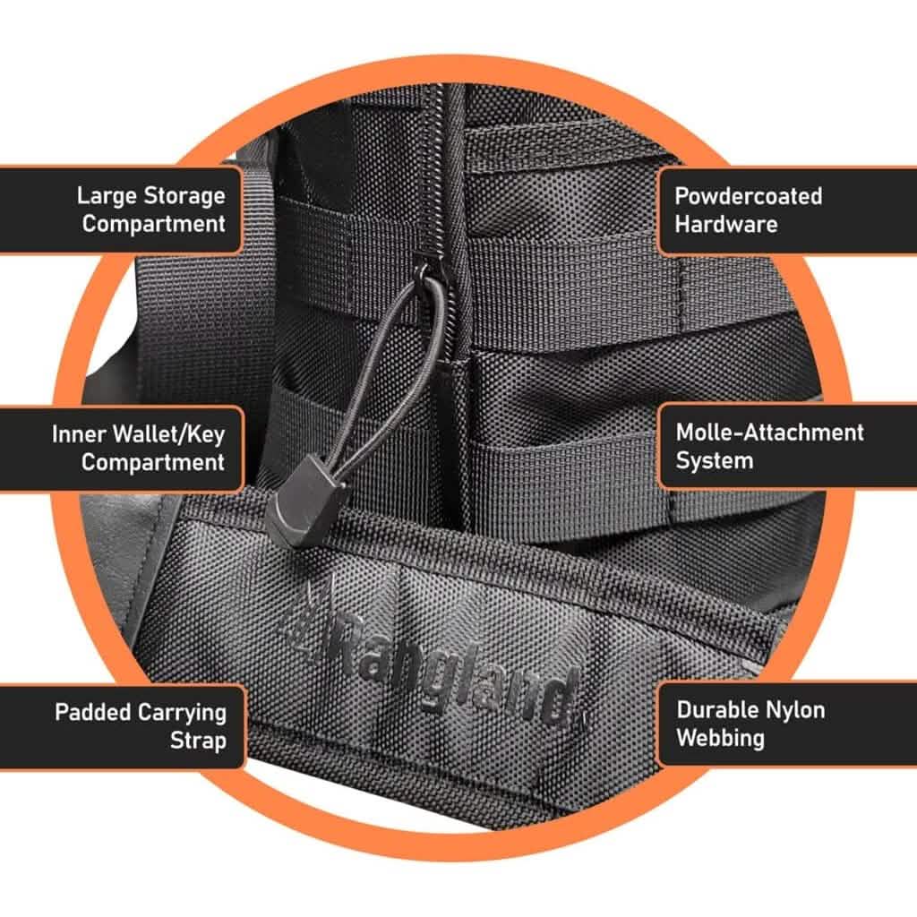 Insulated 1 Gallon Stainless Steel Wide Mouth Growler with Tactical Carrying Bag - A-1 Thread Vault