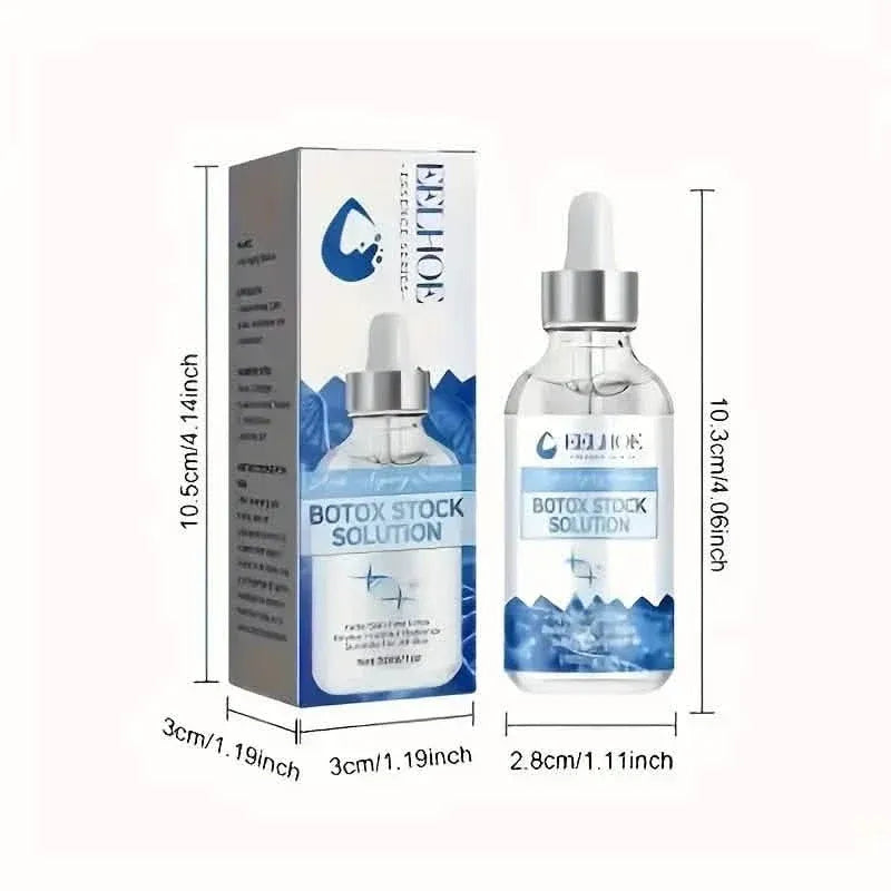Intensive Anti Aging Botox Facial Serum - Collagen Serum For Skin With Vitamin C, Hyaluronic Acid and Niacinamide - A-1 Thread Vault