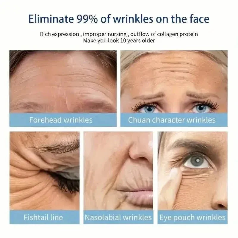 Intensive Anti Aging Botox Facial Serum - Collagen Serum For Skin With Vitamin C, Hyaluronic Acid and Niacinamide - A-1 Thread Vault
