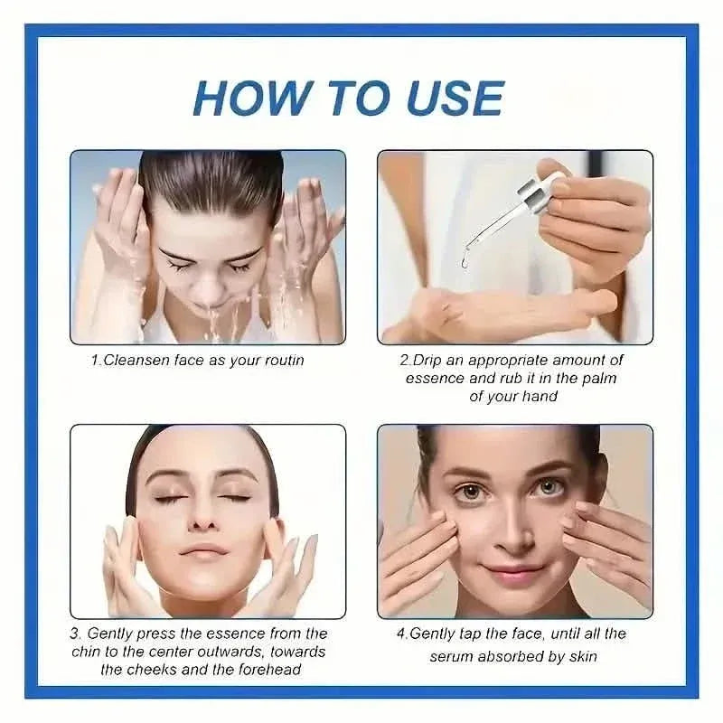 Intensive Anti Aging Botox Facial Serum - Collagen Serum For Skin With Vitamin C, Hyaluronic Acid and Niacinamide - A-1 Thread Vault