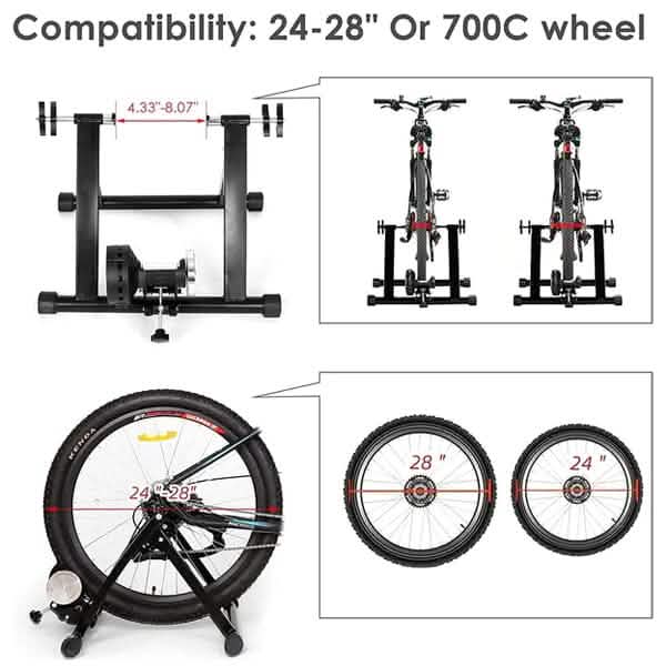 INTEY Magnetic Bike Trainer Stand - A-1 Thread Vault