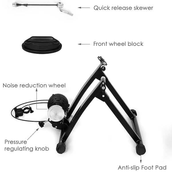 INTEY Magnetic Bike Trainer Stand - A-1 Thread Vault
