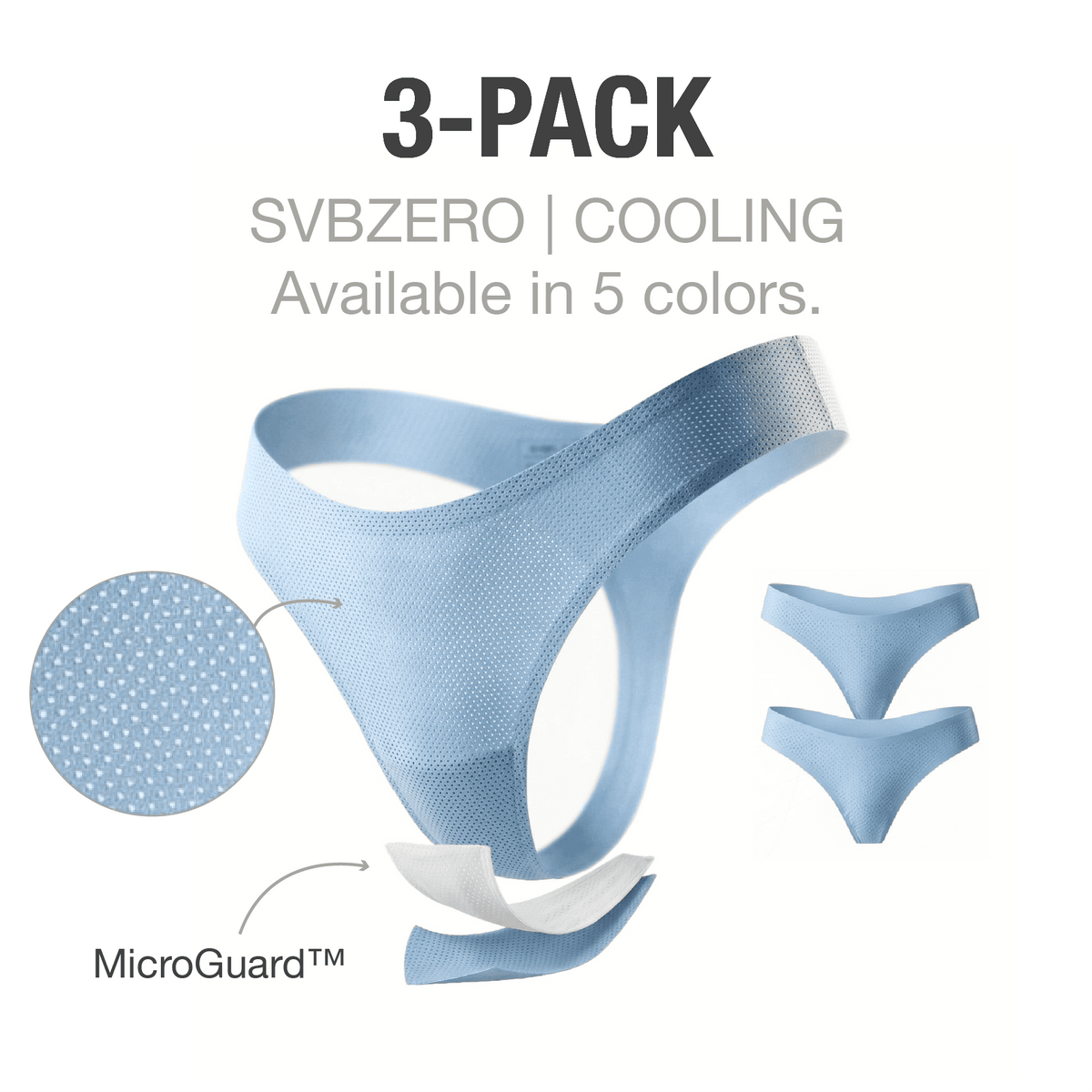 INVISIBLE SVBZERO™ Thong - Seamless Camel Toe-Proof - A-1 Thread Vault