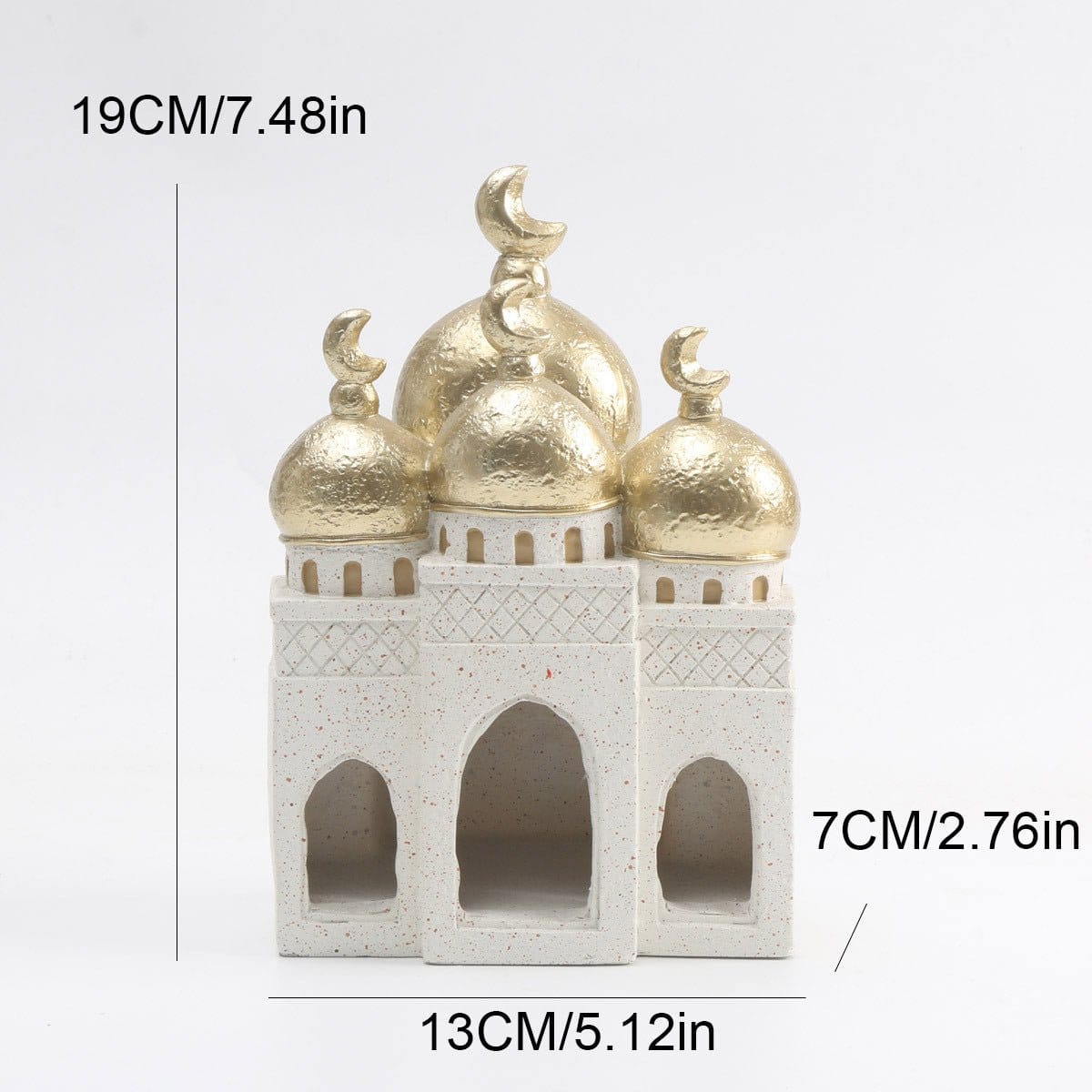 Islamic Mosque Resin Decorative Ornament (MAC396) - A-1 Thread Vault