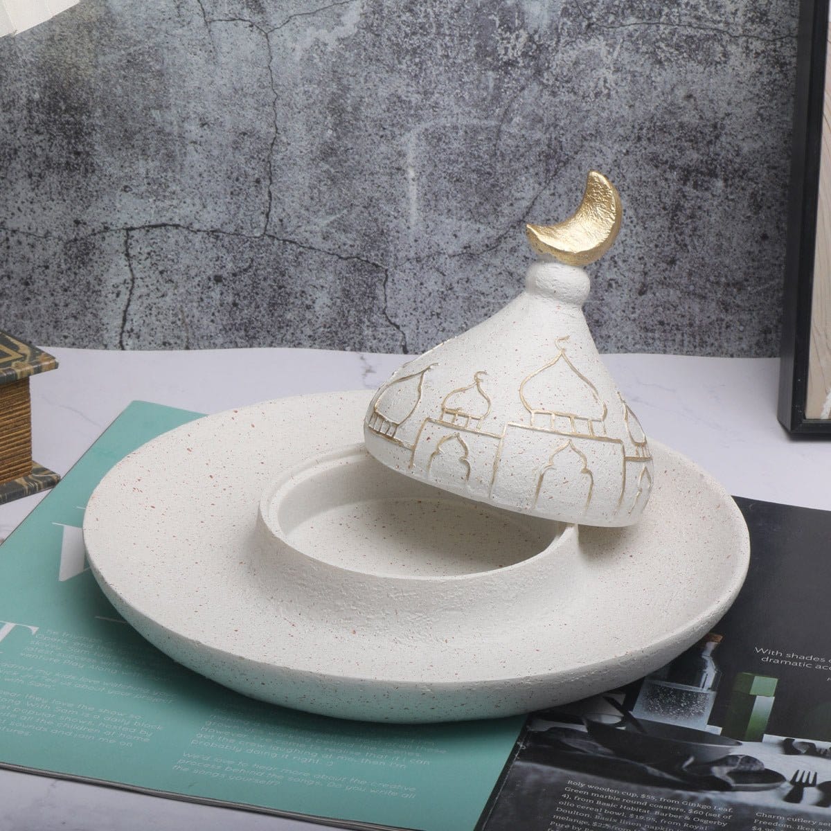 Islamic Mosque Resin Decorative Ornament (MAC396) - A-1 Thread Vault