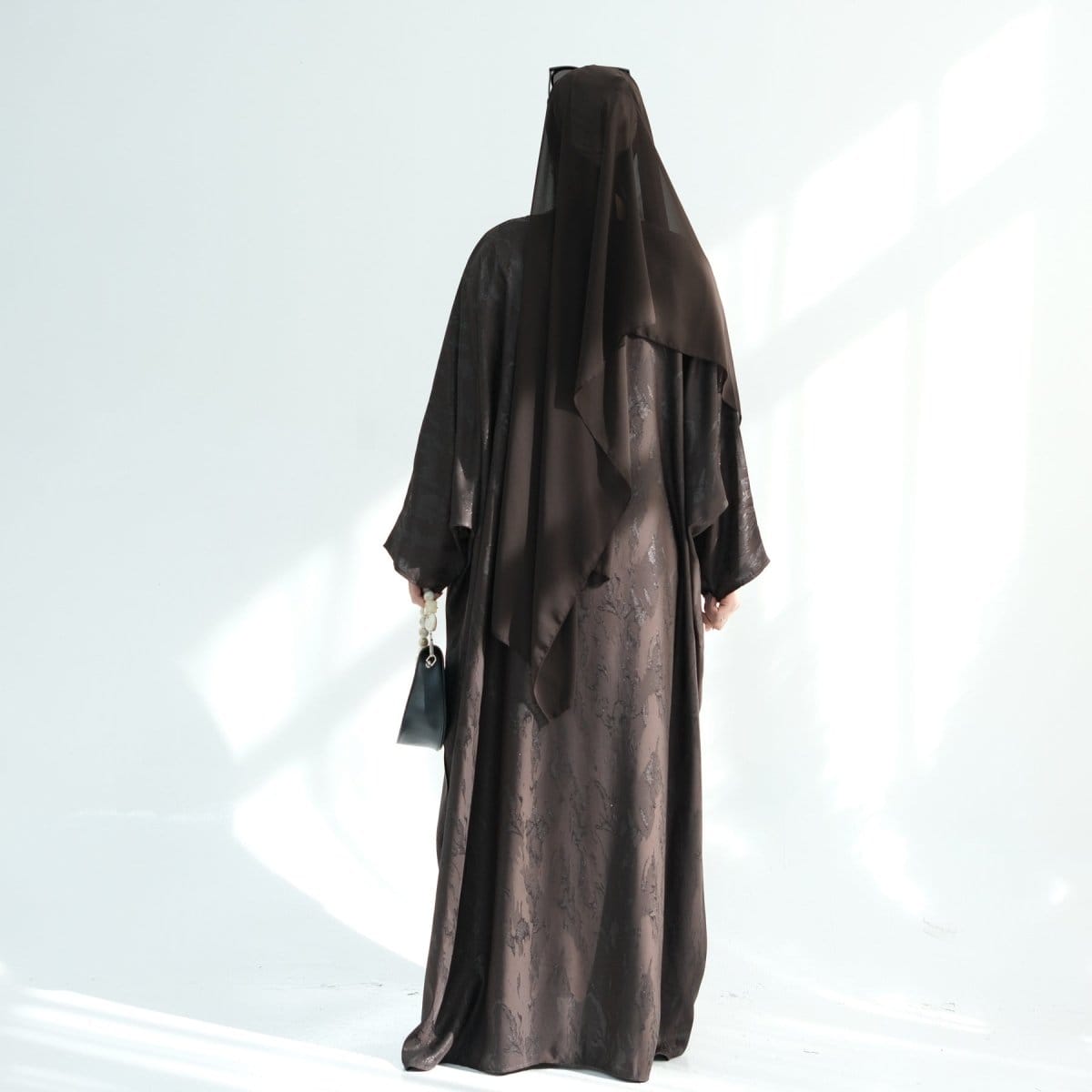 Jacquard Batwing Maxi Abaya(MA447) - A-1 Thread Vault