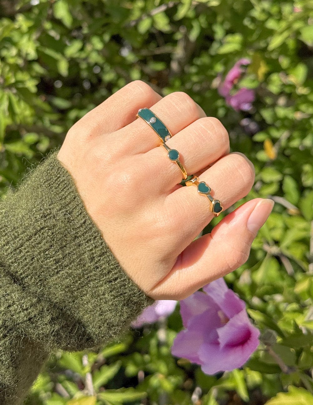 Jade Ring Set - A-1 Thread Vault