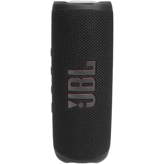 JBL FLIP 6 Waterproof Portable Speaker Bundle with gSport Carbon Fiber Case (Black) (Refurbished) - A-1 Thread Vault