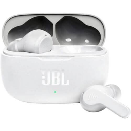 JBL Vibe 200TWS 200 TWS True Wireless Headset In-Ear Earbuds - White - A-1 Thread Vault