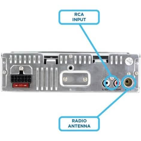 Jensen JCR311 10 Character LCD Single DIN Car Stereo Radio CD Player (Refurbished) - A-1 Thread Vault