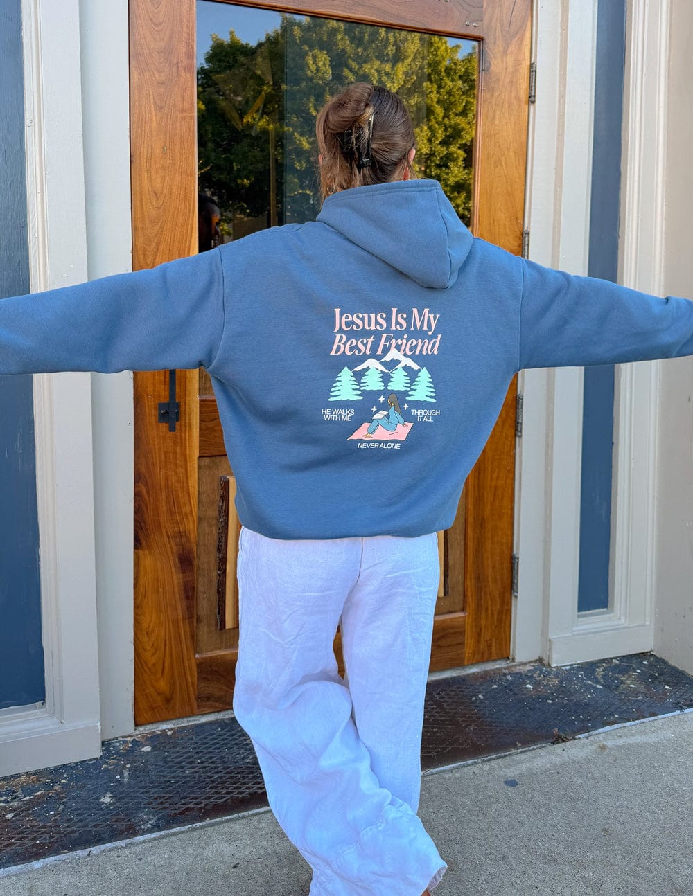 Jesus Is My Best Friend Unisex Hoodie - A-1 Thread Vault