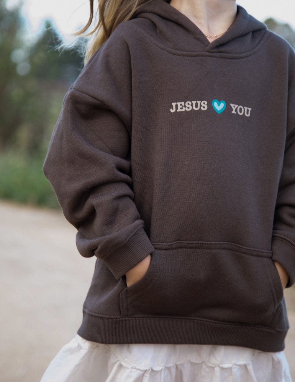 Jesus Loves You Kids Hoodie - A-1 Thread Vault